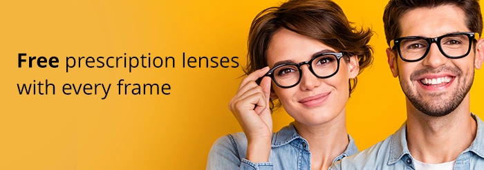 Free prescription lenses with every frame