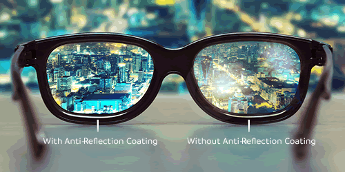 Ani-reflection Lens