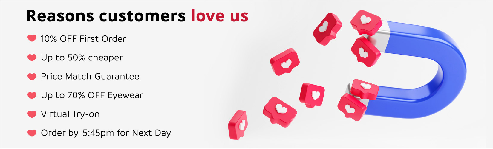 Cutomers love us banner banner affilities page