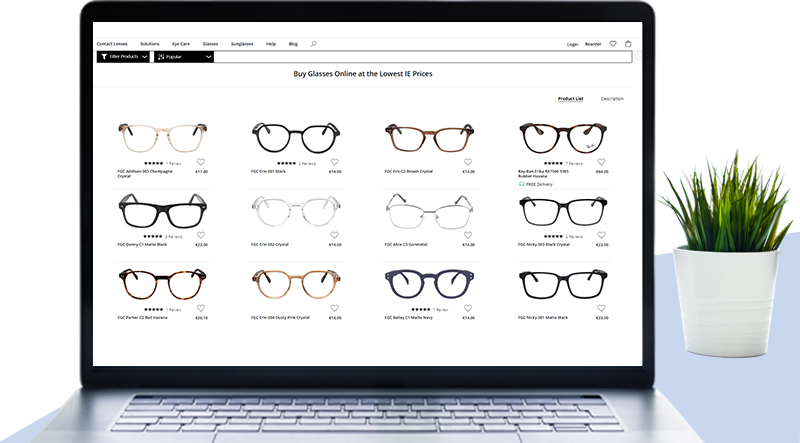 Choose the glasses frames