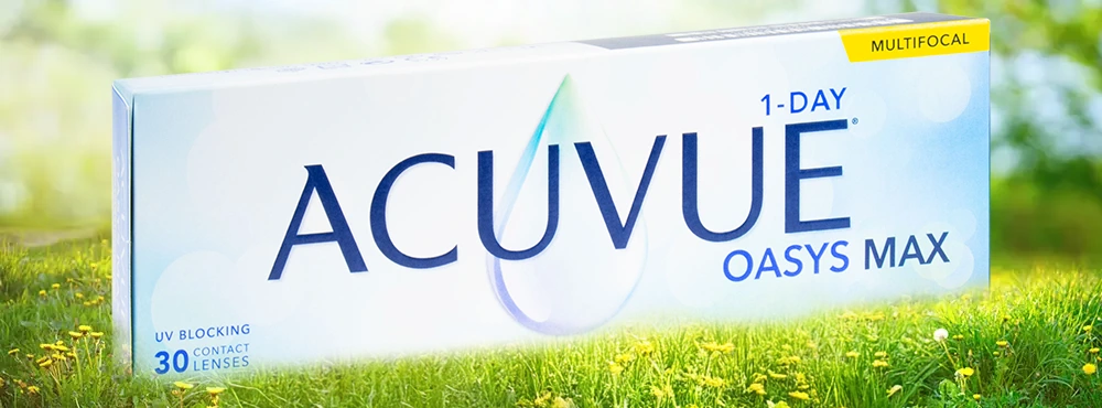 1-Day Acuvue Oasys Max lenses