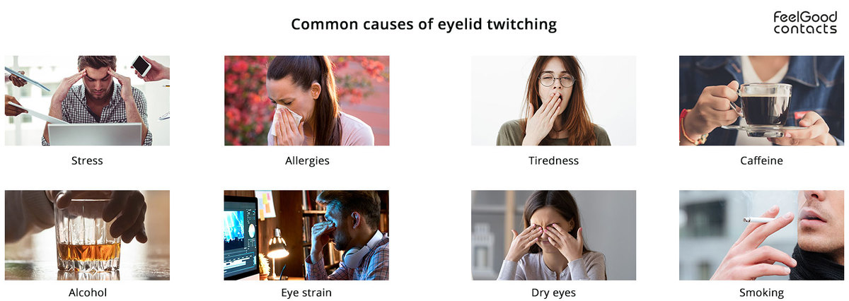 common causes of eyelid twitching
