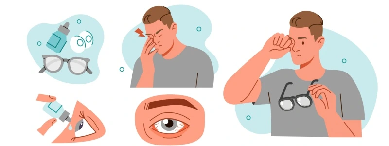 Itchy eyes treatment
