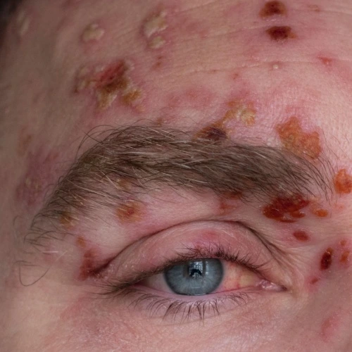 ocular herpes eye infection
