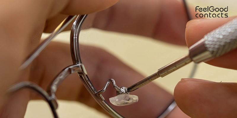 How to fix nose pads of your glasses