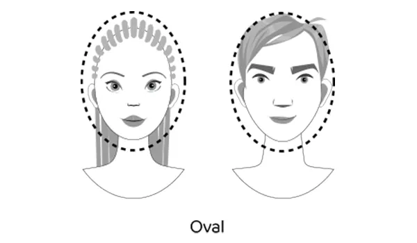 Oval faces