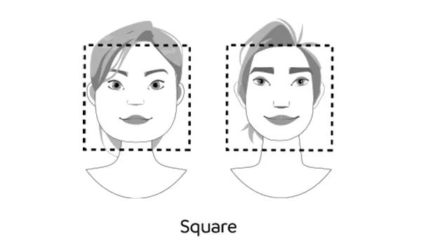 square faces