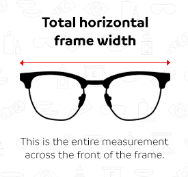 Glasses Frame Size Guide | Feel Good Contacts IE