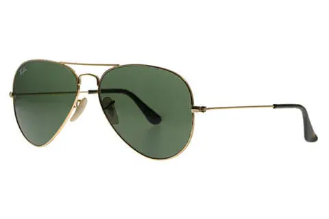 Ray-Ban RB3025 Aviator Gold Green 181