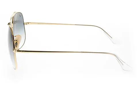 Ray-Ban RB3561 The General Gold Crystal Blue 001/3F57