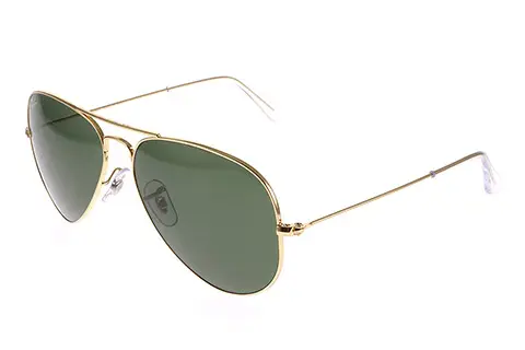 Ray-Ban RB3025 Aviator Gold Green L0205/58