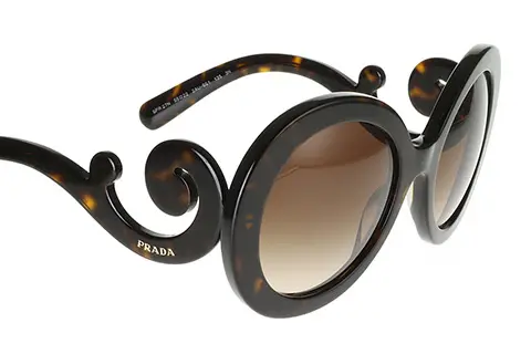 Prada PR27NS Minimal Baroque Havana 2AU6S1 sunglasses | Feel Good Contacts  Ireland