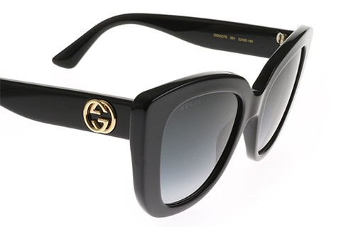 Gucci GG0327S Black 001 sunglasses | Feel Good Contacts UK