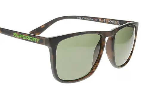 Superdry Shockwave 102 Matte Brown Tortoise