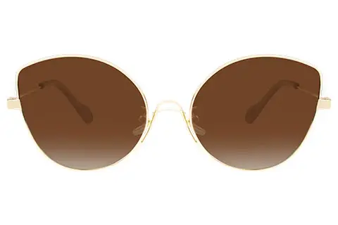 Feel Good Collection Ana Gold Brown Polarised