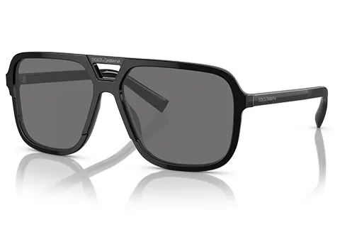 Dolce & Gabbana DG4354 193481 Black 58 Polarised