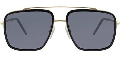 Dolce & Gabbana DG2220 02/81 Gold and Black Polarised