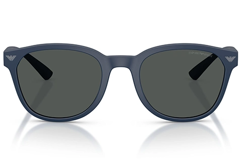 Photos - Sunglasses Armani Emporio Emporio 0EA4225U 618587 Matte Navy Blue 53