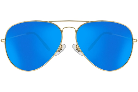 Feel Good Collection Josh Gold Blue Polarised