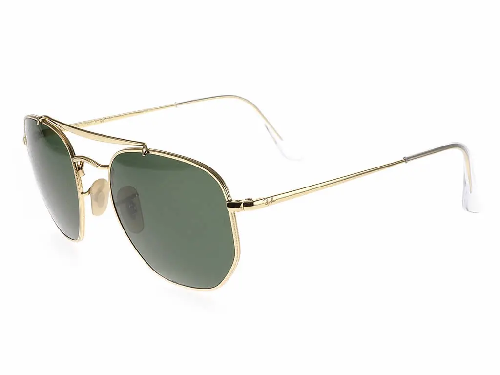 Ray-Ban RB3648 The Marshal Gold Green 001
