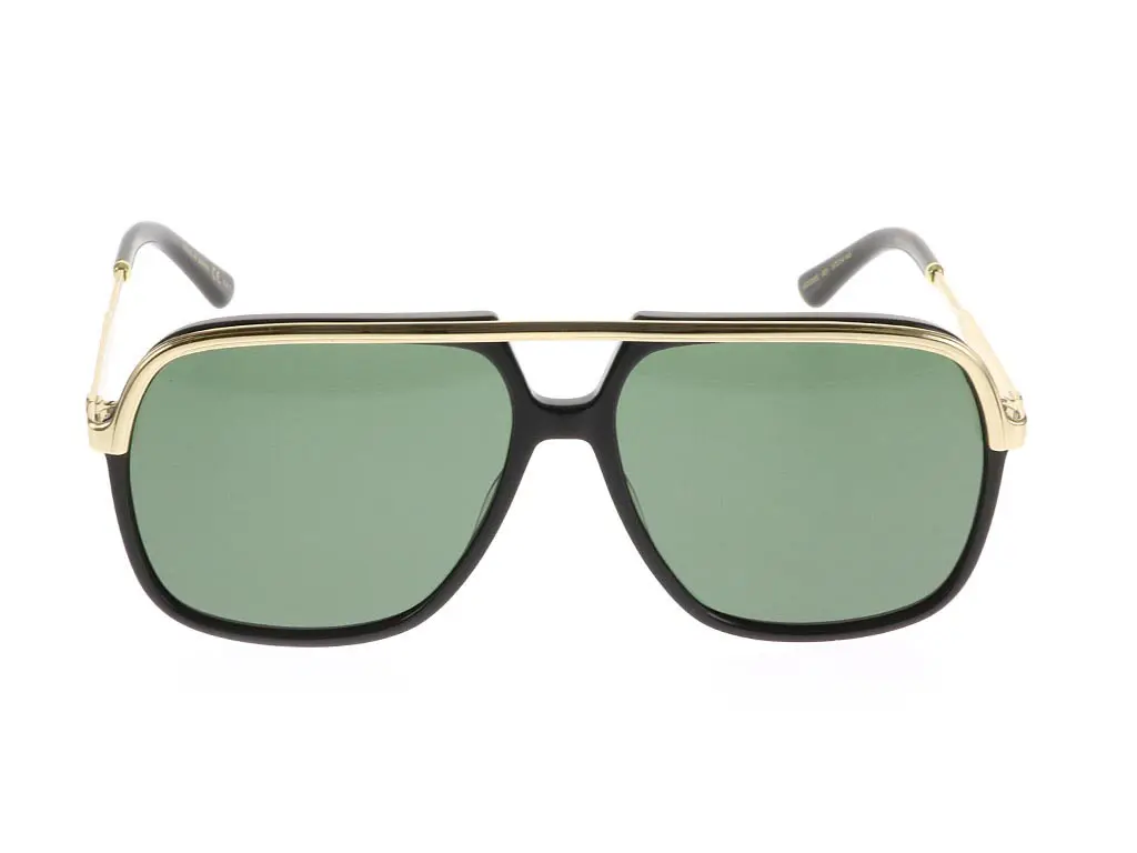 gucci gg0200s black gold 001