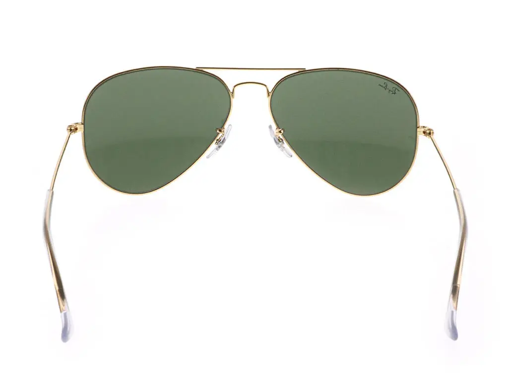 Ray Ban RB3025 Aviator Gold Green L0205 58 sunglasses Feel Good Contacts UK