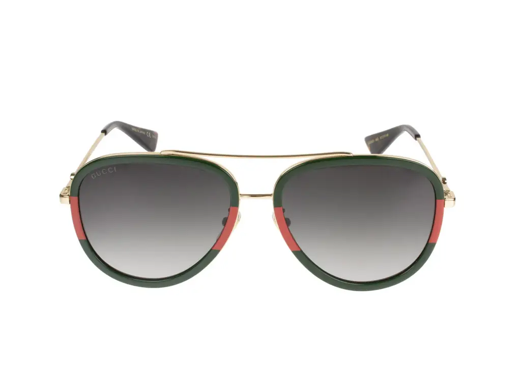 Gucci GG0062S 003 Gold/Green | Feel Good Contacts UK