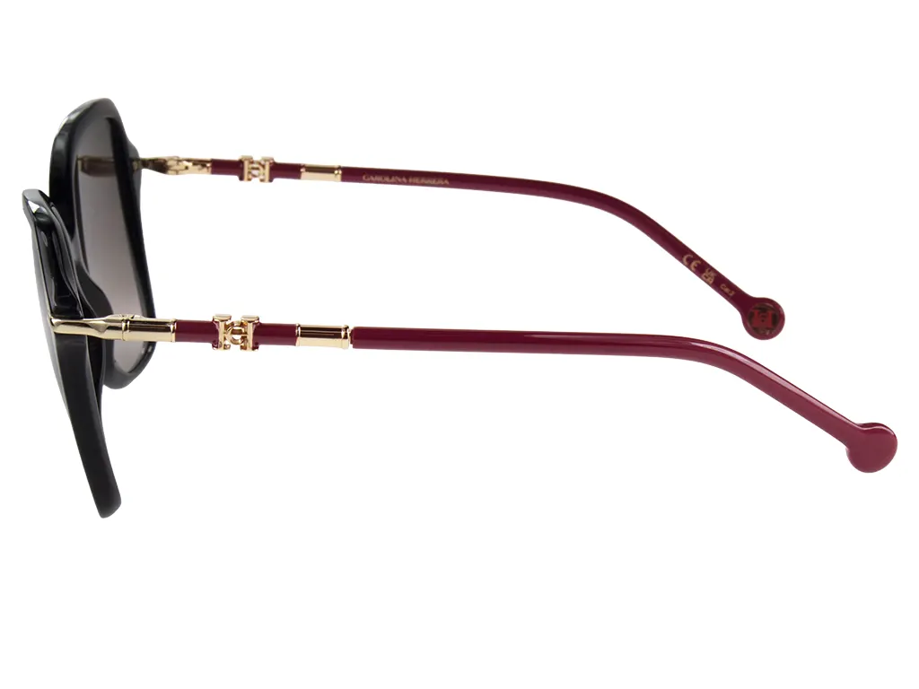 Carolina Herrera HER 0302/S 3H2 Black 56 Gradient