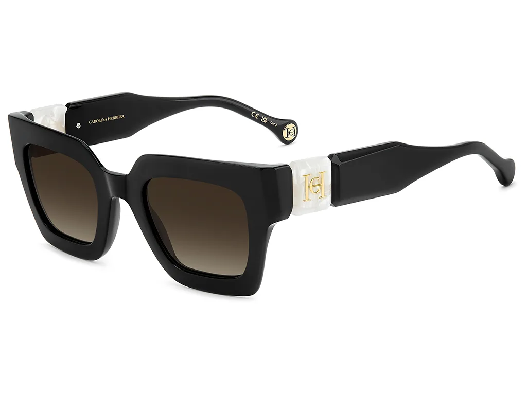 Carolina Herrera HER 0328/S GBY Black Marble 49 Gradient