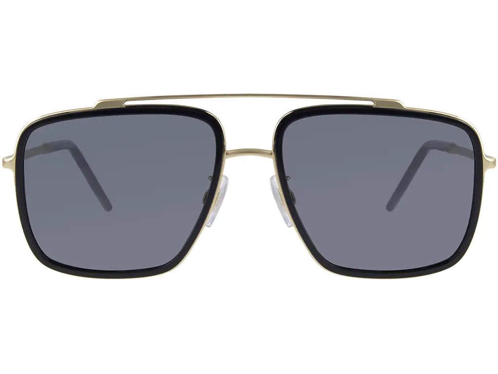 Dolce & Gabbana DG2220 02/81 Gold and Black Polarised