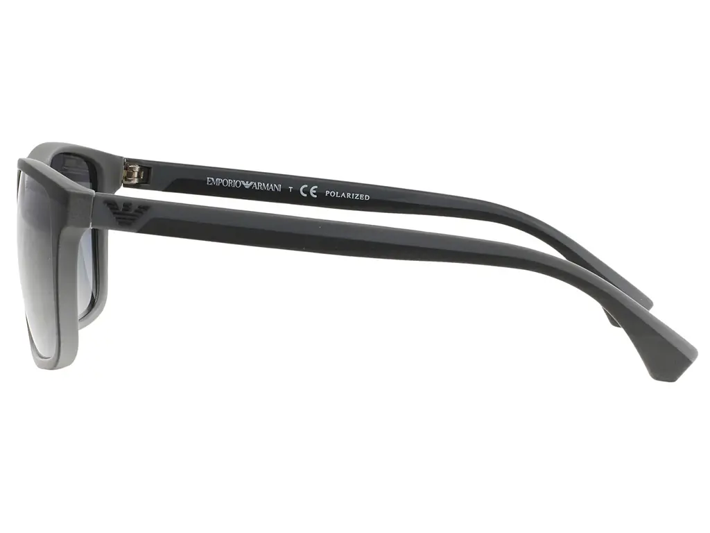 Emporio Armani EA4033 5229T3 Rubber Black & Grey Polarised | Feel Good ...