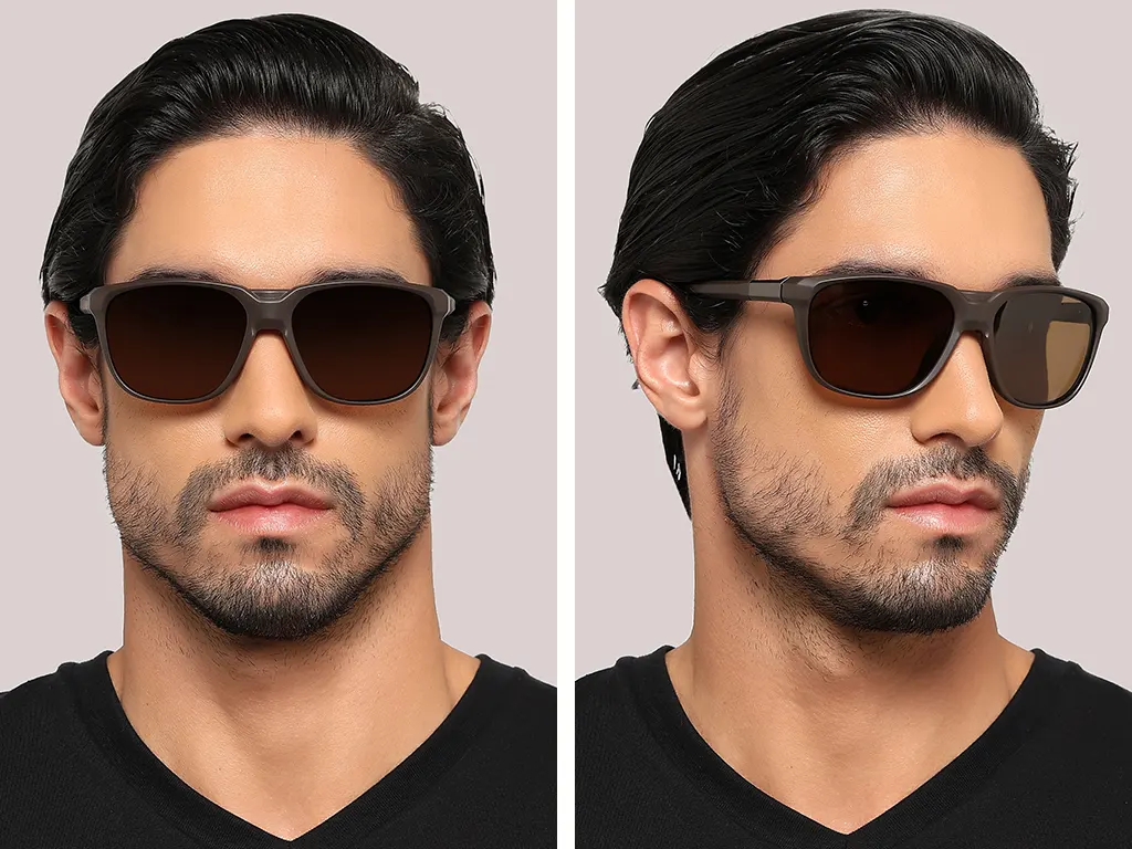 Feel Good Collection Alek 11 Matte Brown 57 Polarised