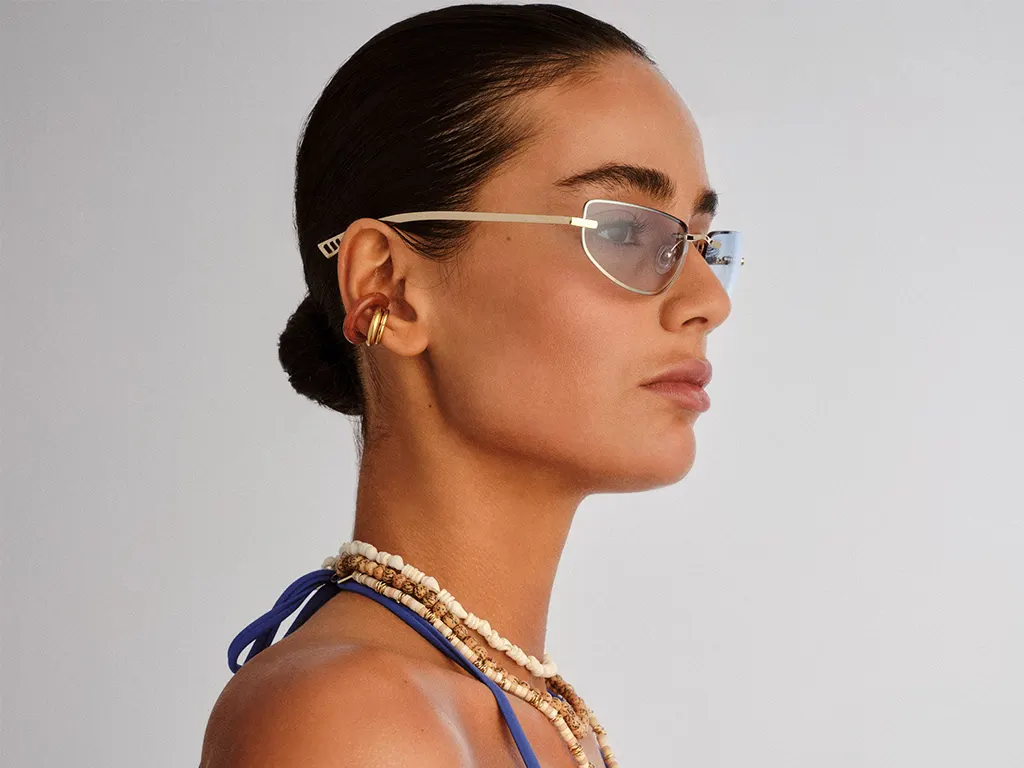 Le Specs Bubbles Gold 62 Gradient