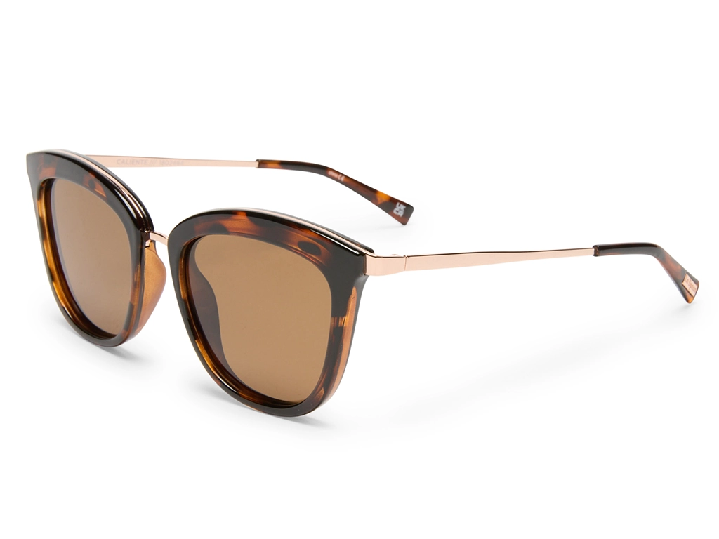 Le Specs Caliente 53 Tort Rose Gold Polarised