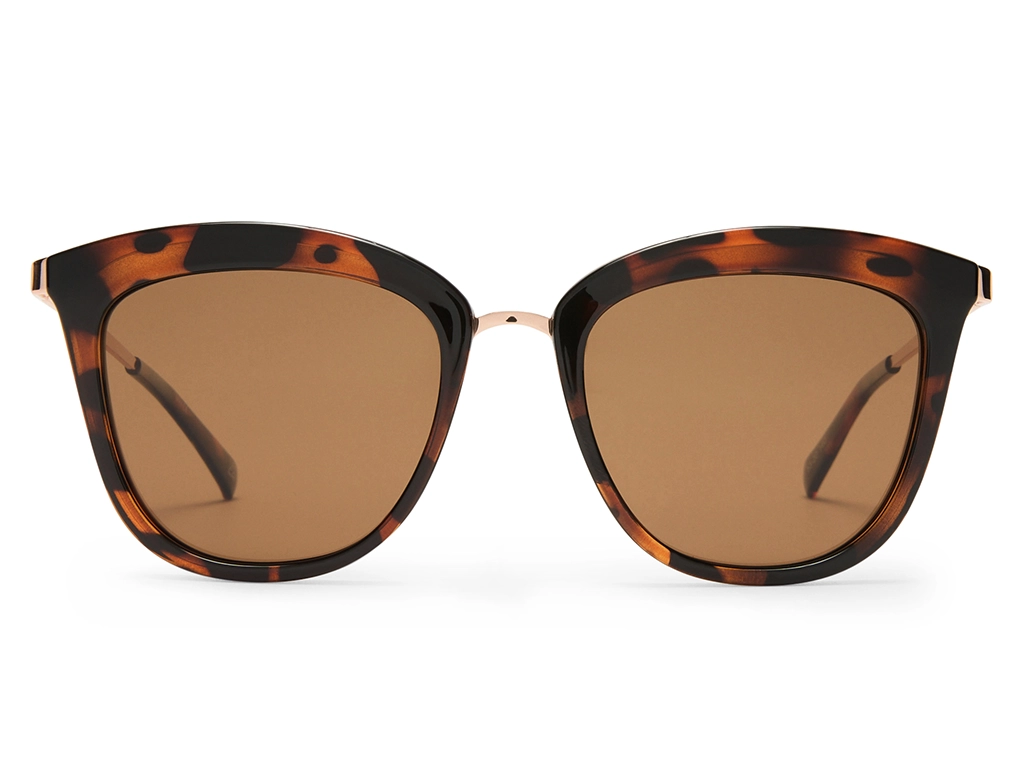 Le Specs Caliente 53 Tort Rose Gold Polarised
