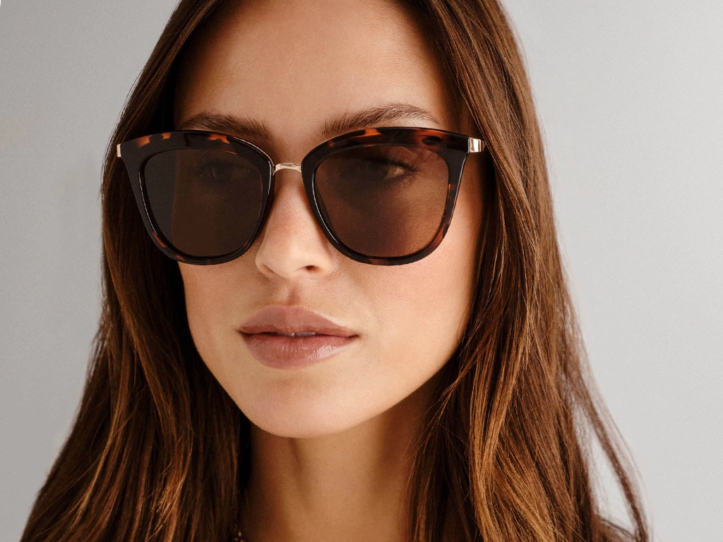 Le Specs Caliente 53 Tort Rose Gold Polarised