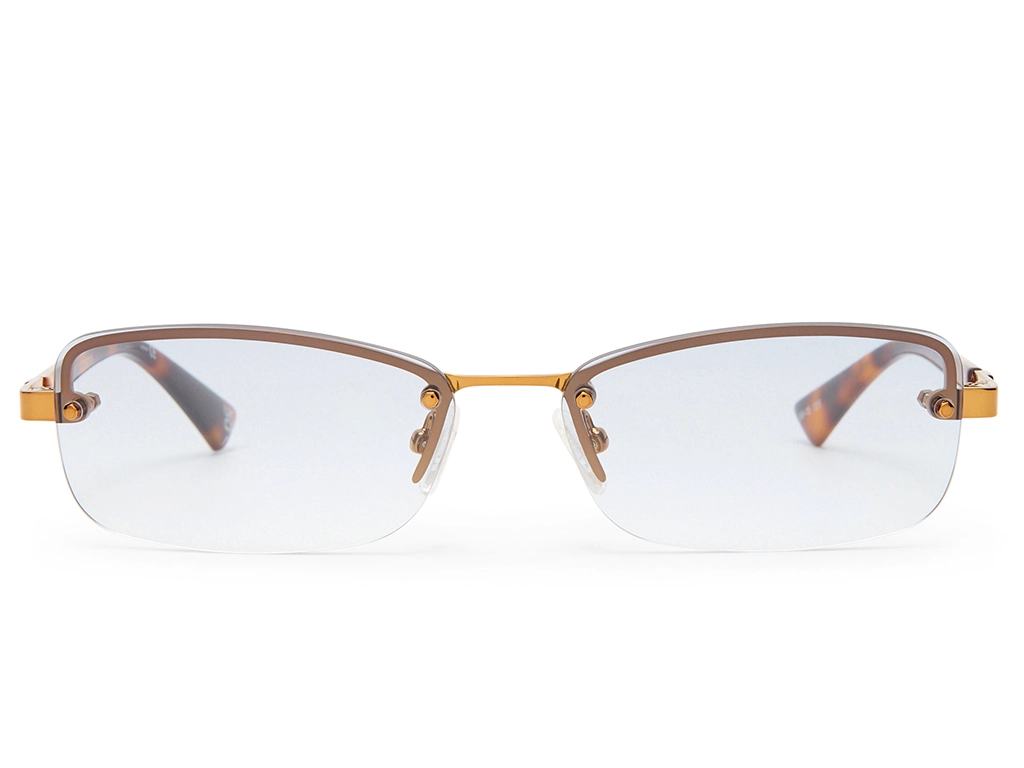 Le Specs Enigmatic 58 Antique Gold Dark Tort