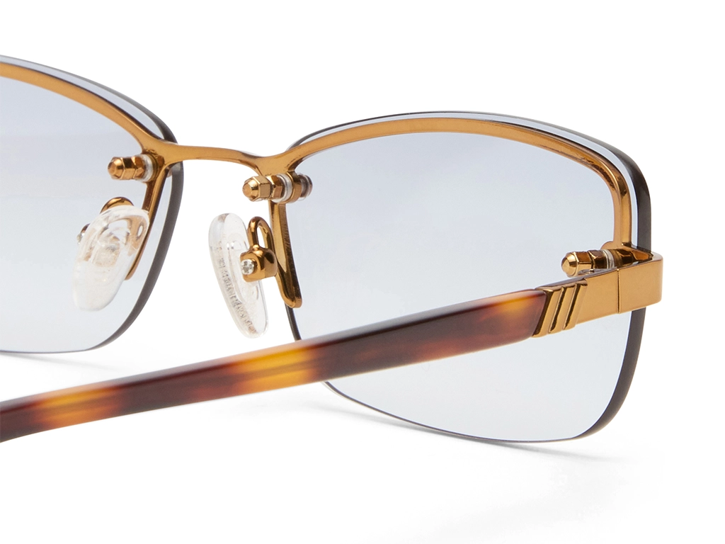 Le Specs Enigmatic 58 Antique Gold Dark Tort