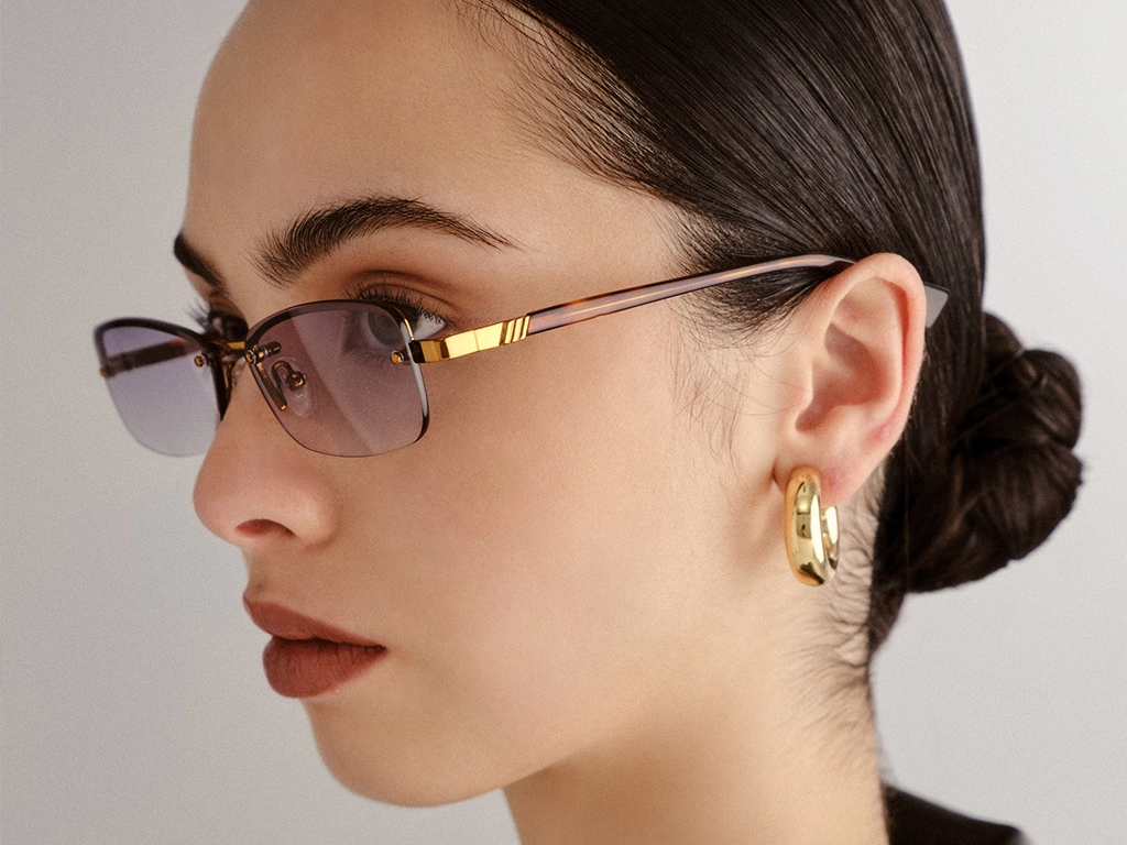 Le Specs Enigmatic 58 Antique Gold Dark Tort