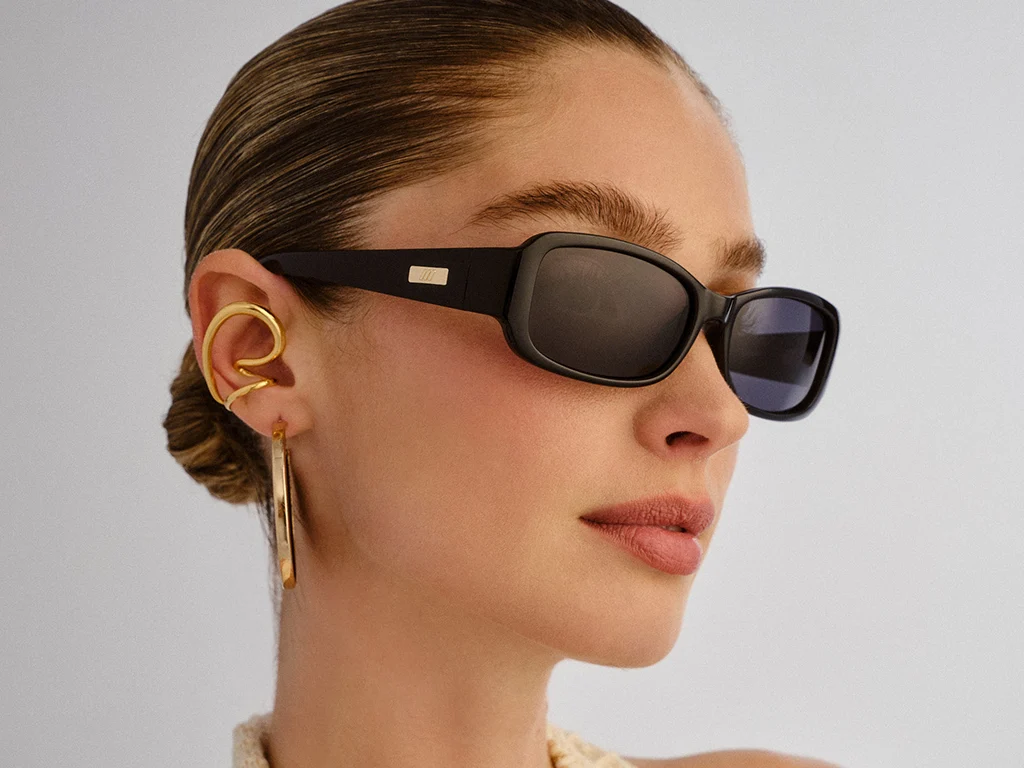 Le Specs Gigglemug Black 57 Polarised