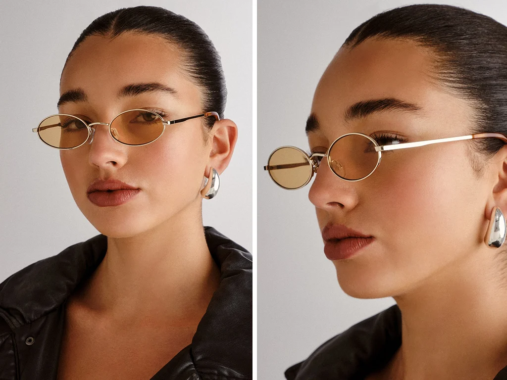 Le Specs Love Train 51 Gold