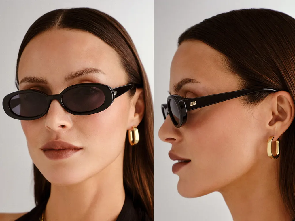 Le Specs Outta Love Black