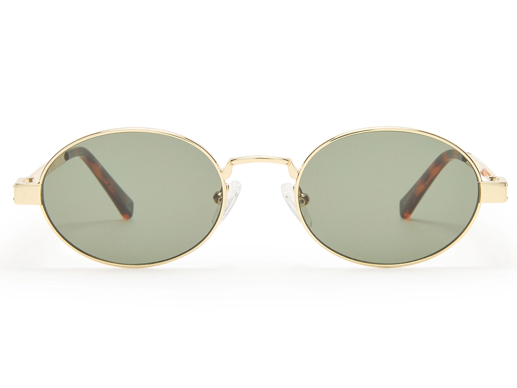 Le Specs Poseidon Deux 52 Gold Khaki Mono