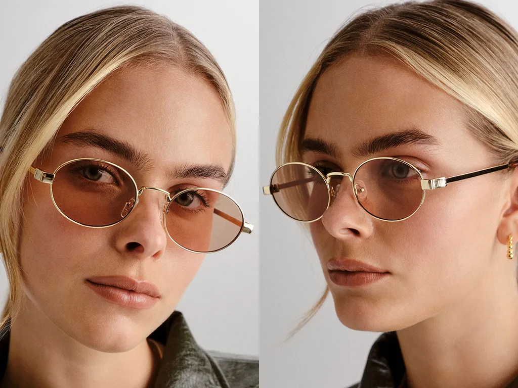 Le Specs Poseidon Deux Gold Tan Tint