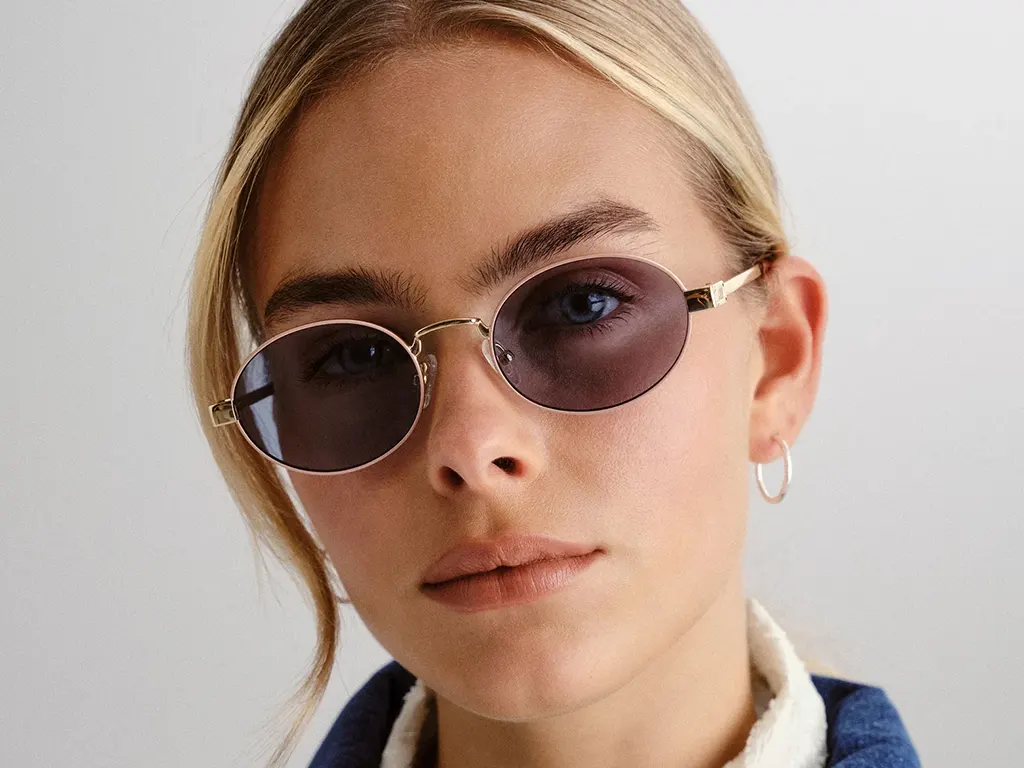 Le Specs Poseidon Deux Gold Teal Tint