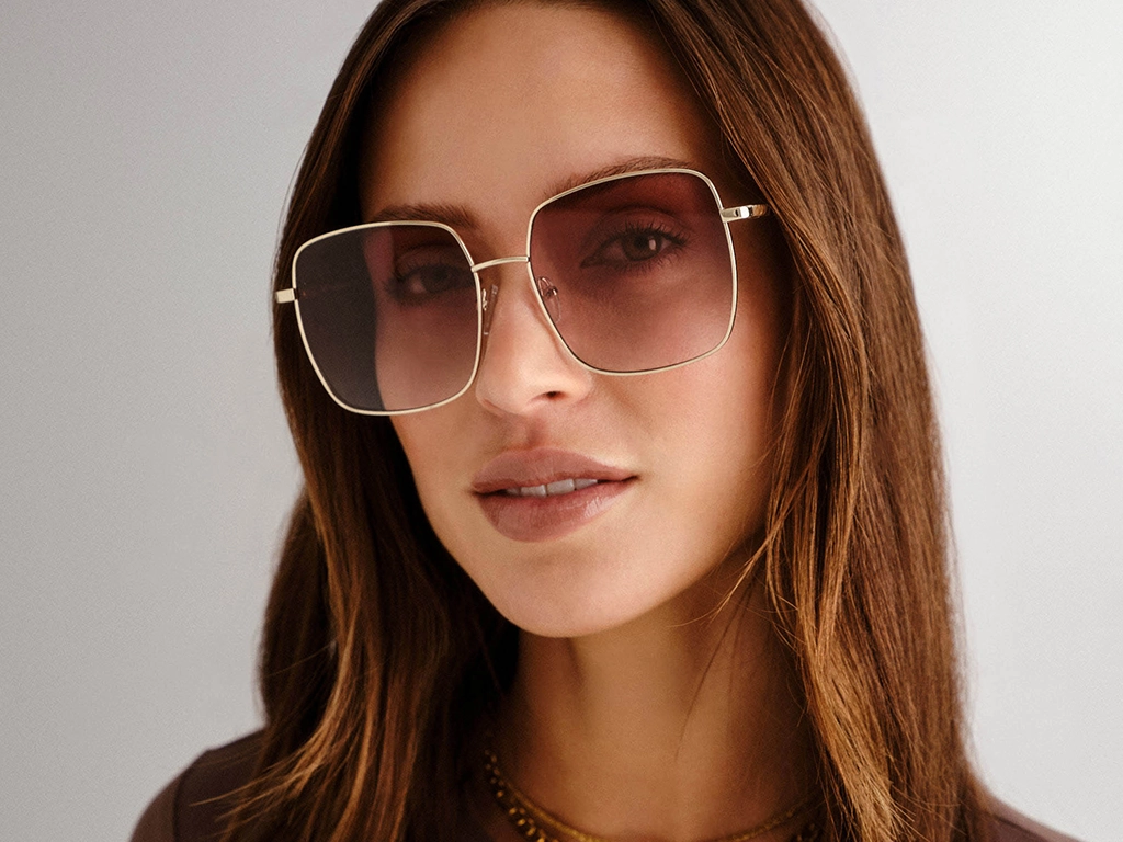 Le Specs The Cherished 58 Gold Gradient