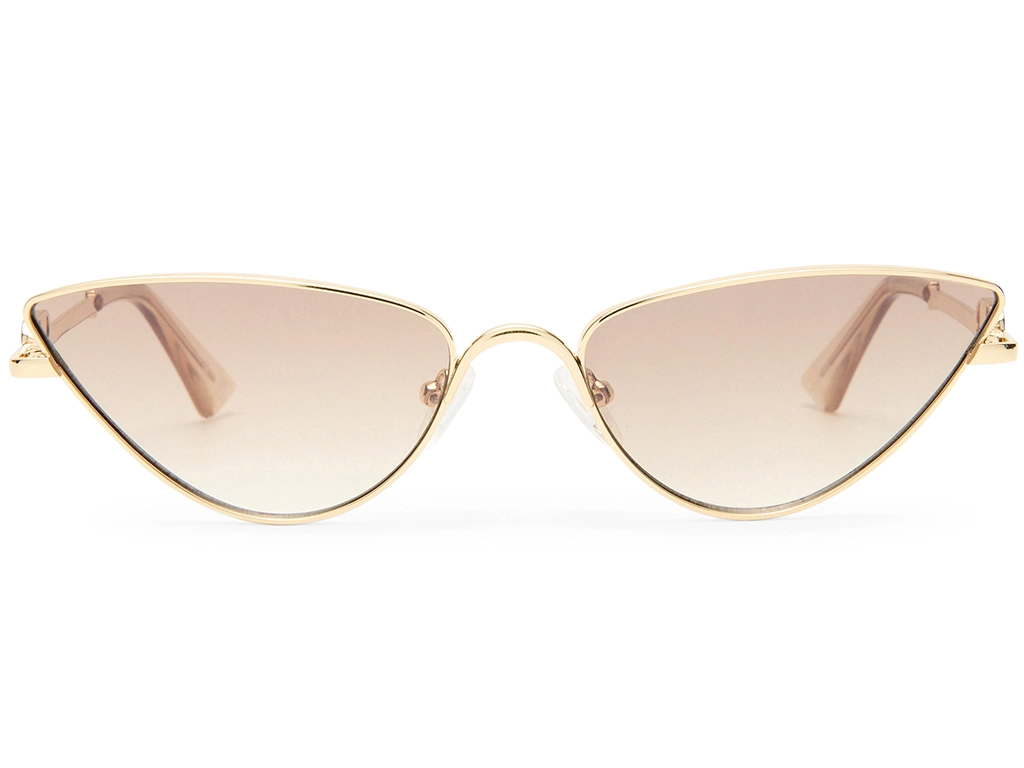 Le Specs The Soiree 60 Bright Gold Tan Grad Flash Mirror