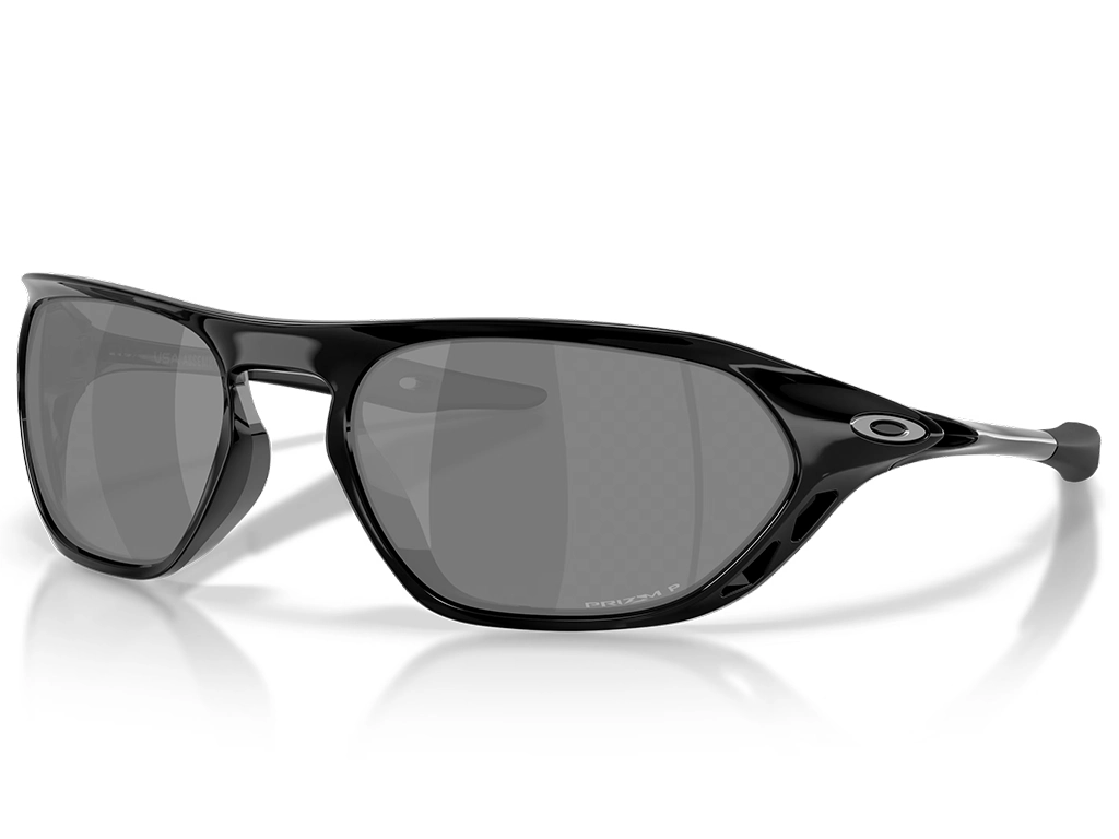 Oakley Cage Jacket 0OO9537 953708 Polished Black 61 Polarised