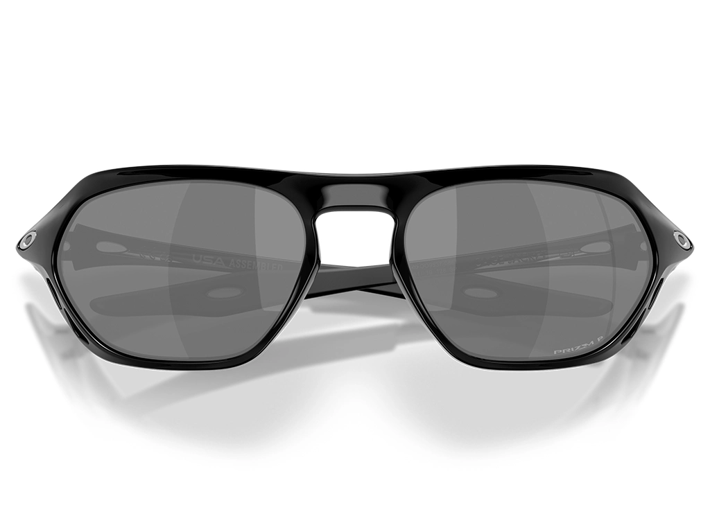 Oakley Cage Jacket 0OO9537 953708 Polished Black 61 Polarised