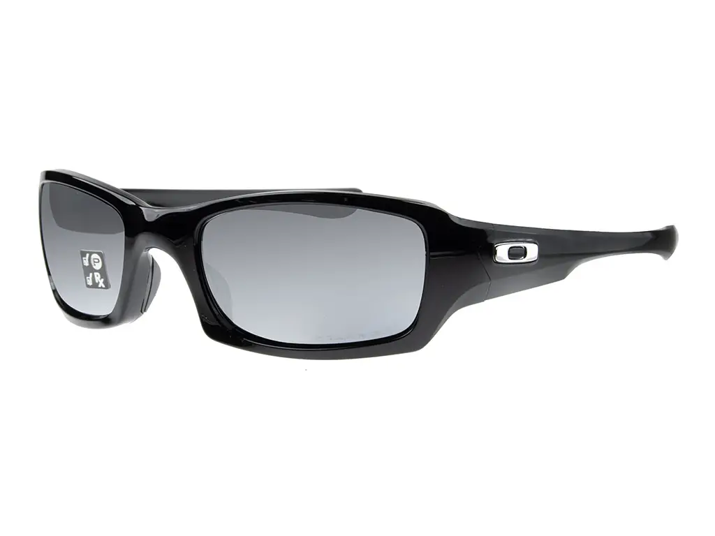 Oakley Fives Squared OO9238-06 Polished Black/ Black Iridium Polarised |  Feel Good Contacts UK